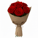 Buquê 7 Rosas Vermelho no Kraft