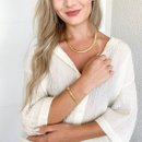 Pulseira Malha Grossa Dourada Luxo Feminina