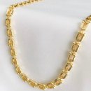 Colar Choker de Elos Dourados - Design Exclusivo