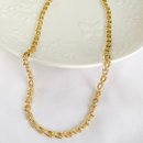 Colar Choker de Elos Dourados - Design Exclusivo