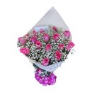Buquê Clássico Rosas Pink