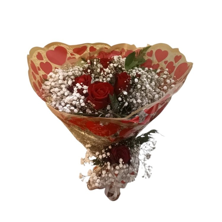 Buquê Tradicional Rosas Vermelhas