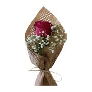 Rosa Unitária Papel Colmeia