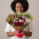 Buquê Luxo Rosas Vermelhas