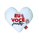 Kit Presente Almofada Coração Caneca Eu e Você Juntos