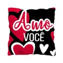 Kit Presente Namorados Almofada e Copo Canudo Amo você