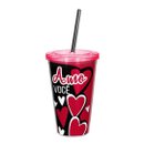 Kit Presente Namorados Almofada e Copo Canudo Amo você