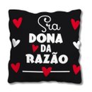 Kit Presente Amor Almofada e Caneca Sra Dona da Razão