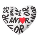 Kit Presente Almofada Coração e Caneca Namorados Amor