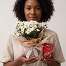 Margarida com Lindt