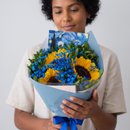 Buquê Van Gogh 3 Girassóis