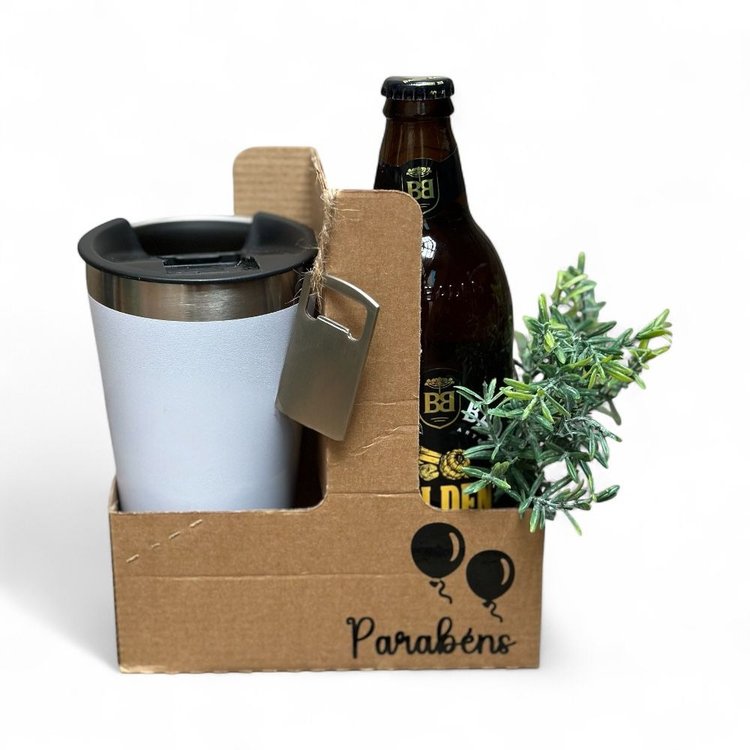 Cesta Comemorar Parabéns