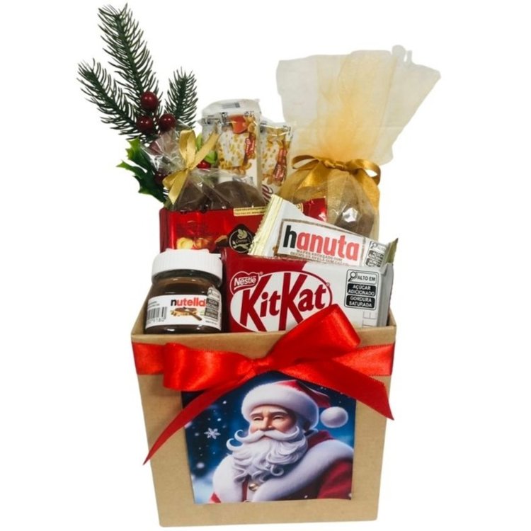 Cesta de Natal Doces do Papai Noel
