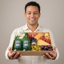 Cesta de Presente Heineken e Petiscos Luxo