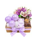 Cesta de Aniversário Alegria e Delicadeza