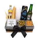 Cesta Boteco Em Casa Cervejas e Petiscos