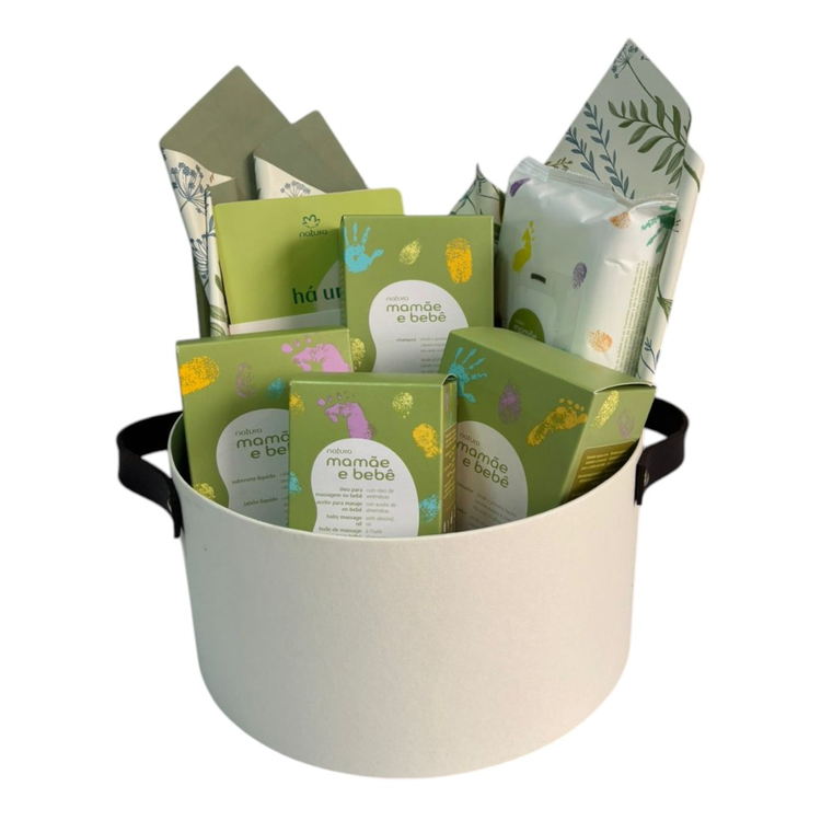 CESTA MATERNIDADE NATURA MAMÃE E BEBÊ