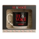 Caneca em Porcelana Eu & Você