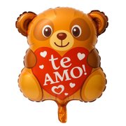 BALÃO INFLAVÉL URSO TE AMO 30CM