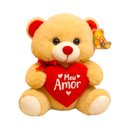Urso de Pelúcia com Plaquinha "Eu Te Amo"