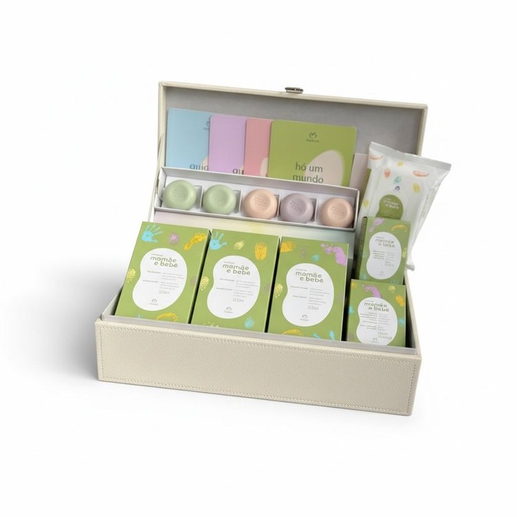 Presente Maternidade Premium com Natura Mamãe e Bebê