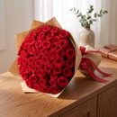 Buquê de Rosas Vermelhas 50 unidades