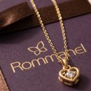 Colar Rommanel Premium Coração Folheado a Ouro 18K