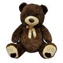 Urso Premium FIZZY 80cm Pelúcia Super Macia marrom