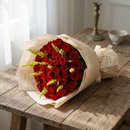 Buquê de 30 Rosas importadas Colombianas Freedom