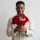 Buquê de 25 Rosas Colombianas