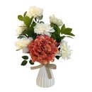 Buquê Hortência e Dálias - Envasado