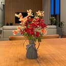 Bouquê Margaridas Vermelhas e Rosas - Envasado