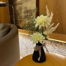 Bouquê Dália Branca - Envasado