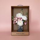 Buquê Delicadeza da Alma - Rosa e Branco já Envasado