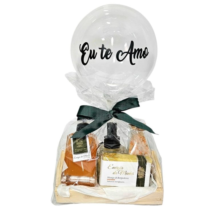 Cesta Eu Te Amo De Produtos Artesanais