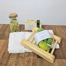 Cesta Feliz Dia Sabonete e Escalda Pés