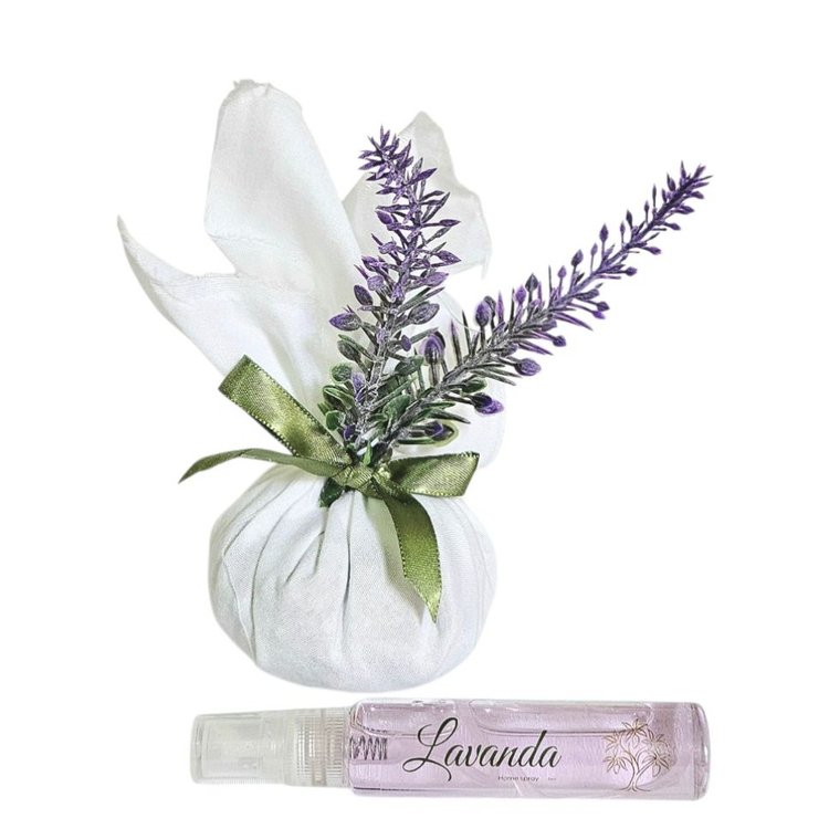 Sachê Perfumado e Mini Home Spray