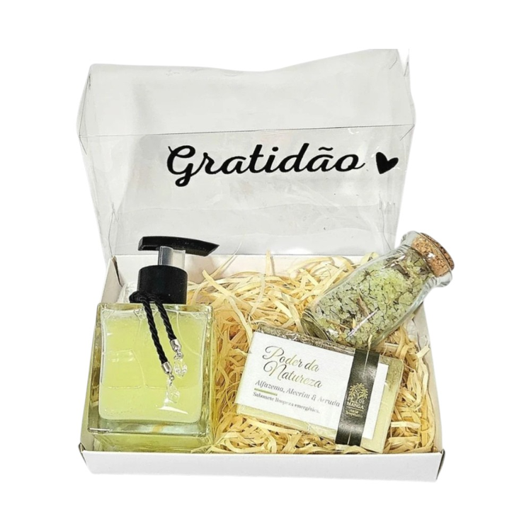 Cesta Gratidão Sabonete Artesanal