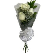 Buquê Prestige 3 Rosas Brancas
