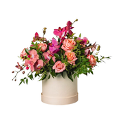 Box Redonda Flores Variadas Jeny