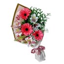 Buquê com 3 Gérberas