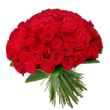 Buquê Luxo de 100 Rosas Importadas