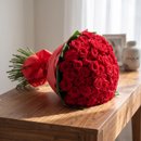 Buquê Luxo de 100 Rosas Importadas