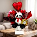 Box com Urso Panda para "Meu Amor"
