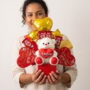Box Urso "Eu te amo" com Chocolates
