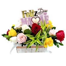Cesta Feliz Dia Mamãe