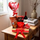 Cesta Lua de Cristal com Vinhos e Chocolates