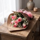 Buquê Petit Jumilia Cor de Rosa 