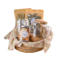 Cesta Chá, Infusor e Petit Four