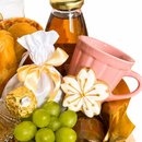 Cesta flor de cristal